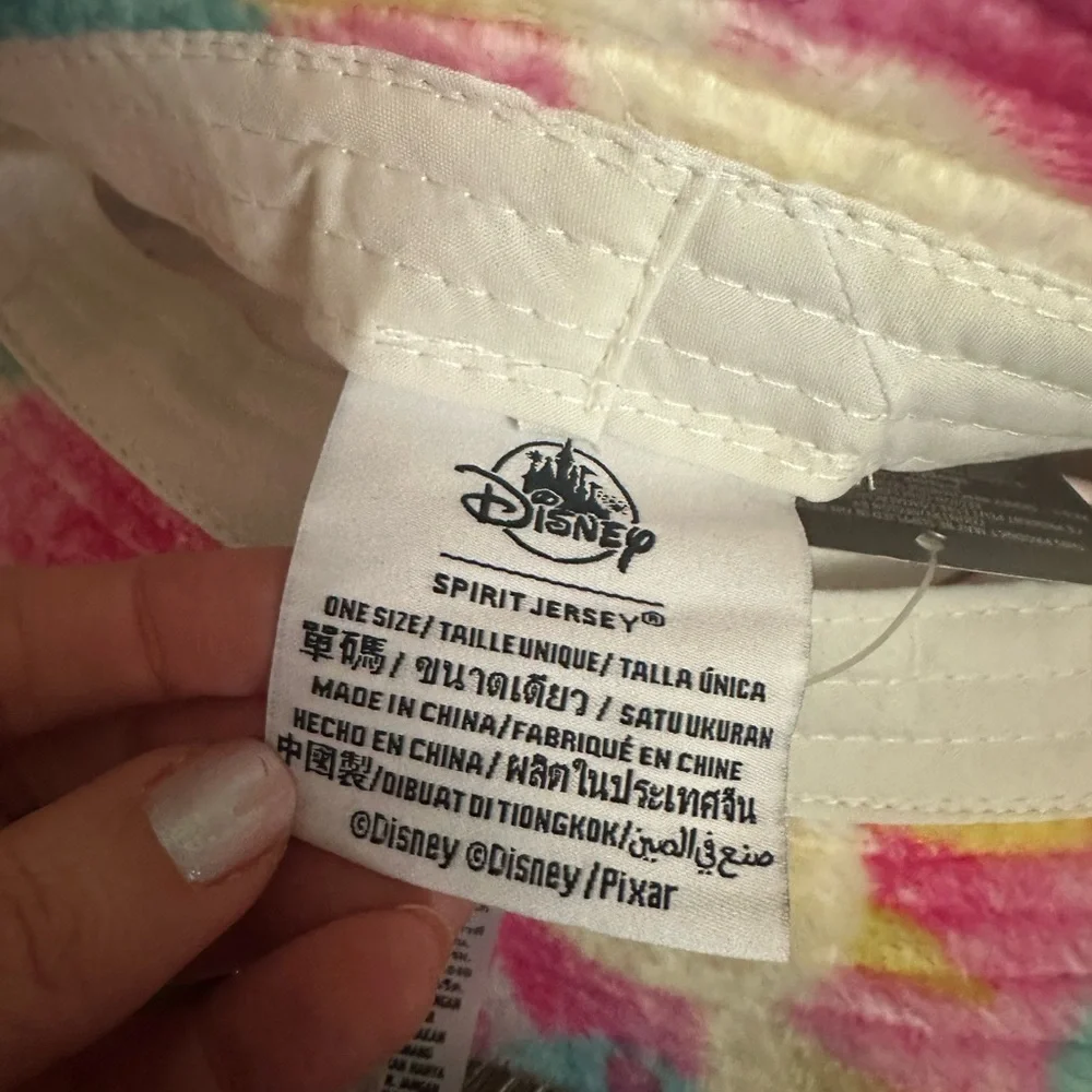 NWT Disney Parks Spirit Jersey Sherpa Bucket Hat
